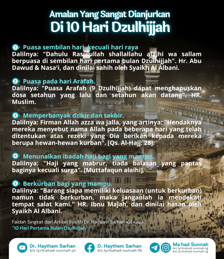 Faidah_Singkat,_Amalan_yang_Sangat_Dianjurkan_di_10_Hari_Dzulhijjah