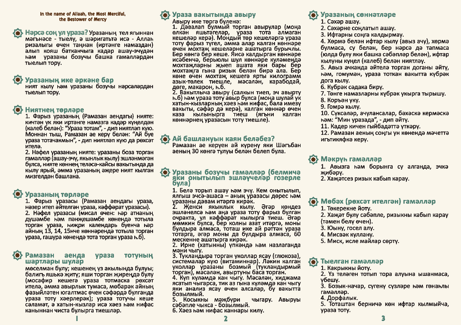 Ураза хөкемнәре