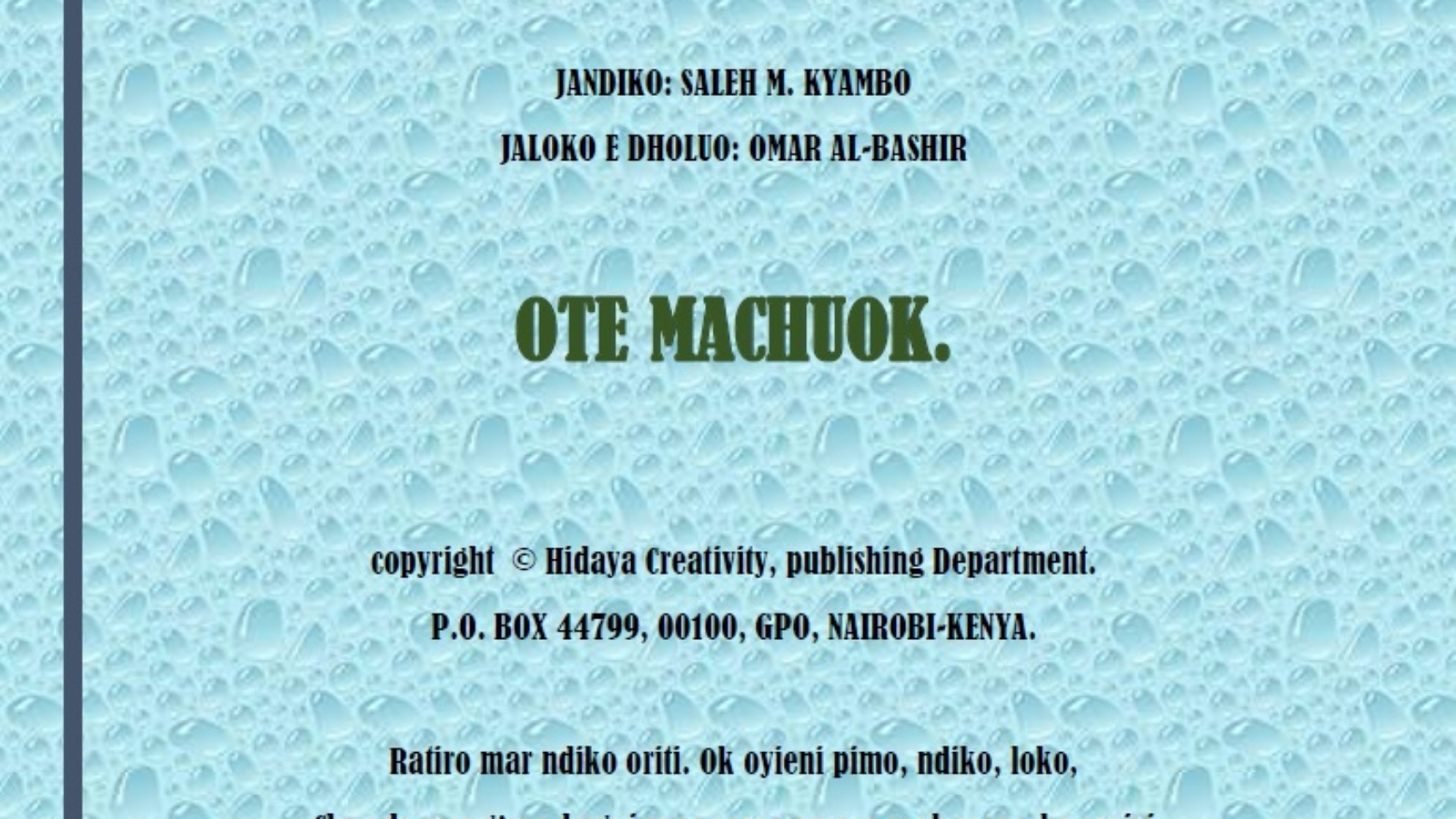 OTE MA CHUOK