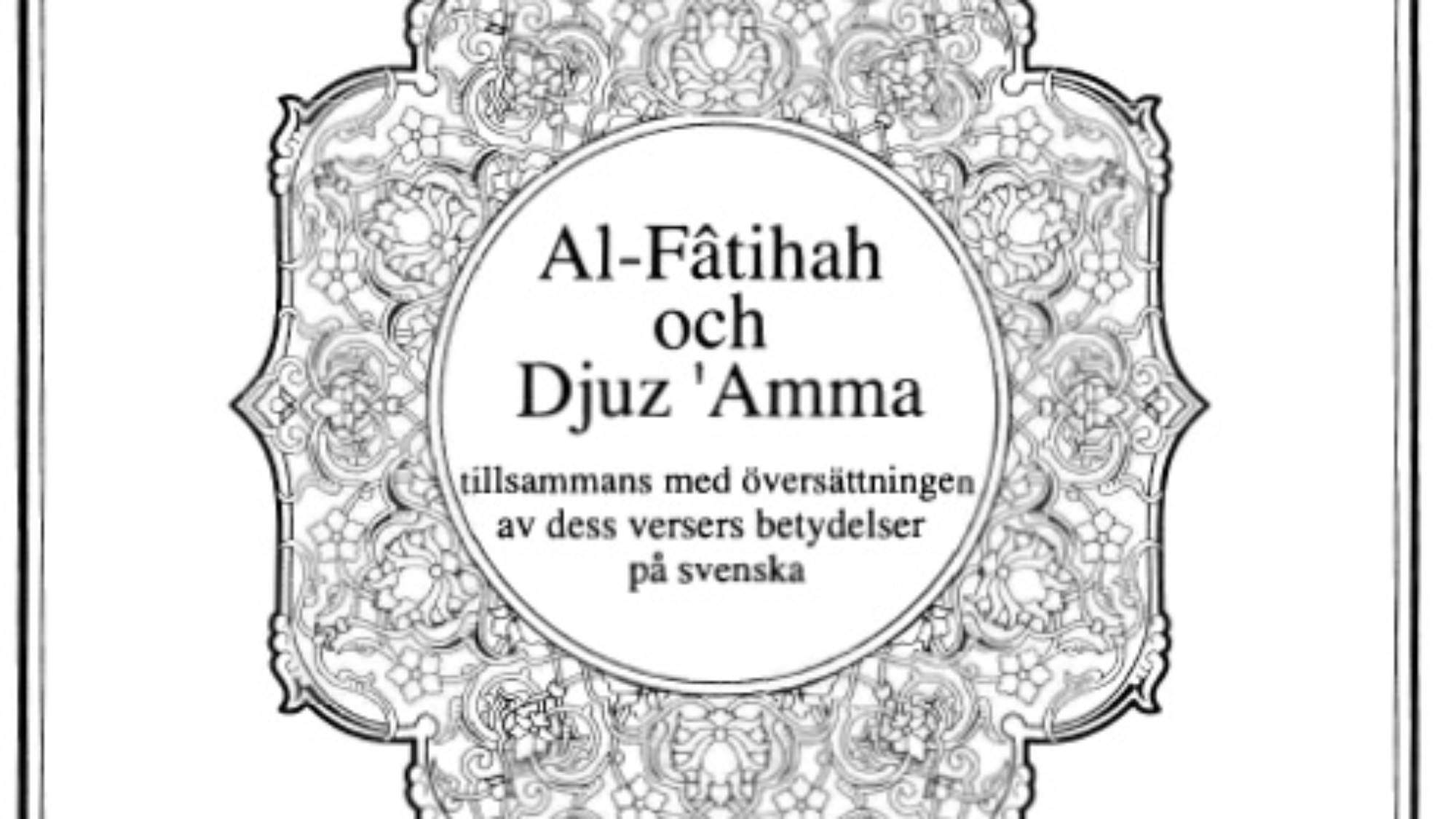 sv_AlFatihah_och_Djuz_Amma