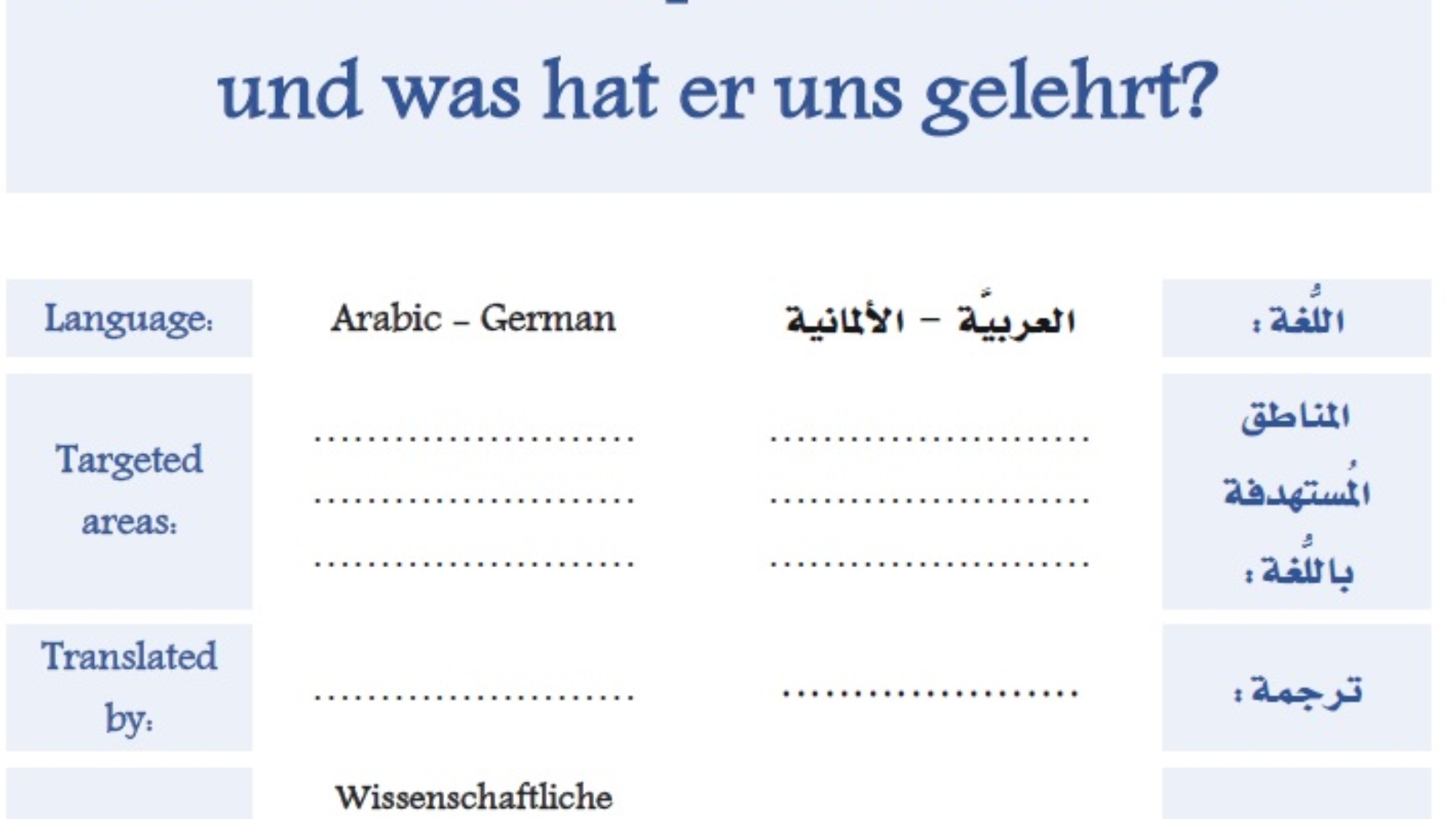 Wer war der Prophet Muhammad صلى الله عليه وسلم