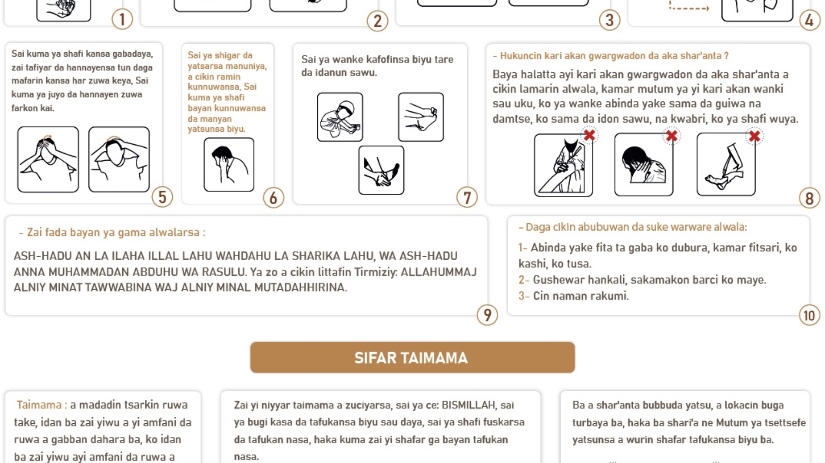 SIFAR ALWALA DA TAIMAMA DA WANKA