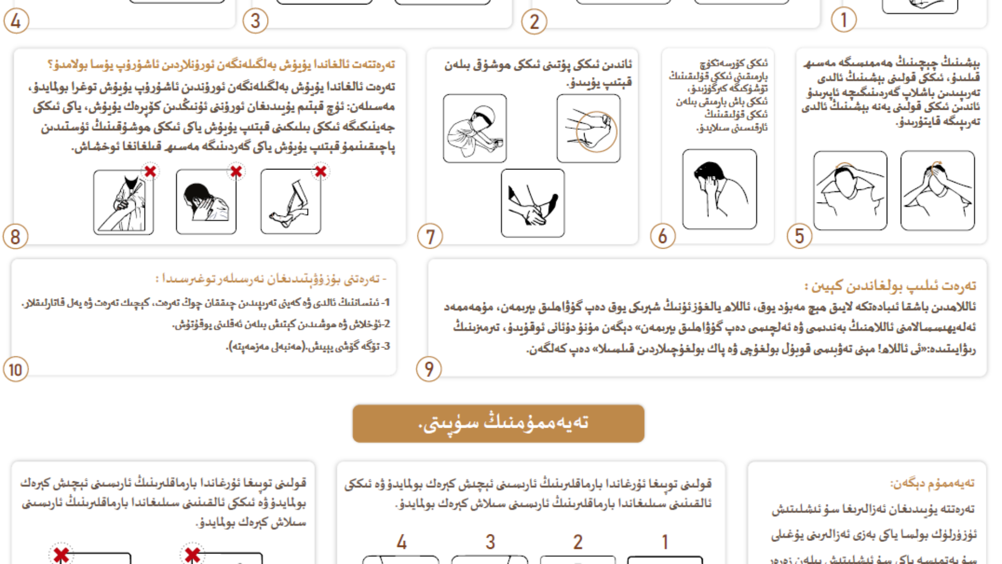 صفة الوضوء ايغوري