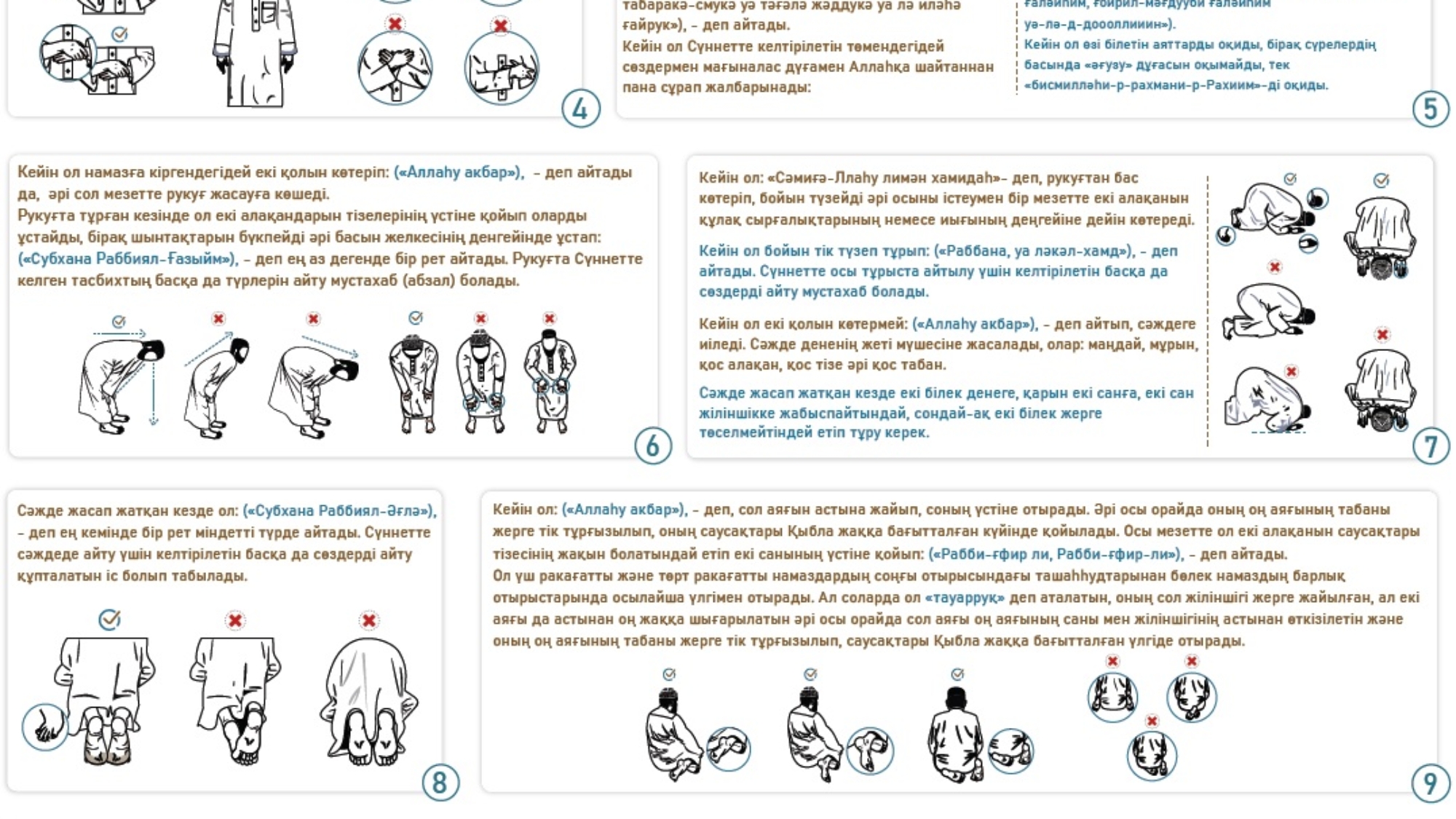 Пайғамбар намазының сипаттамасы
