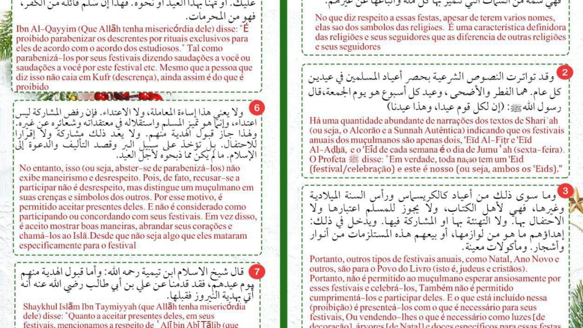 Por que não comemoramos o natal?