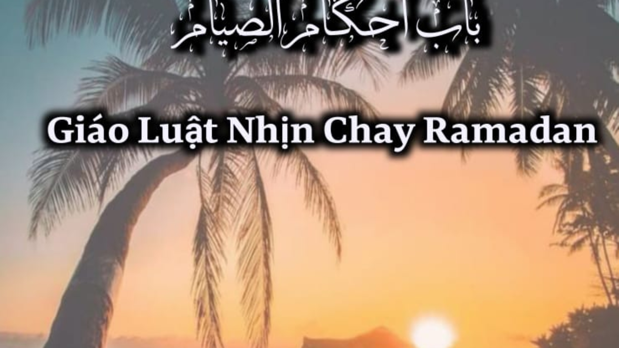 NHỊN CHAY RAMADAN