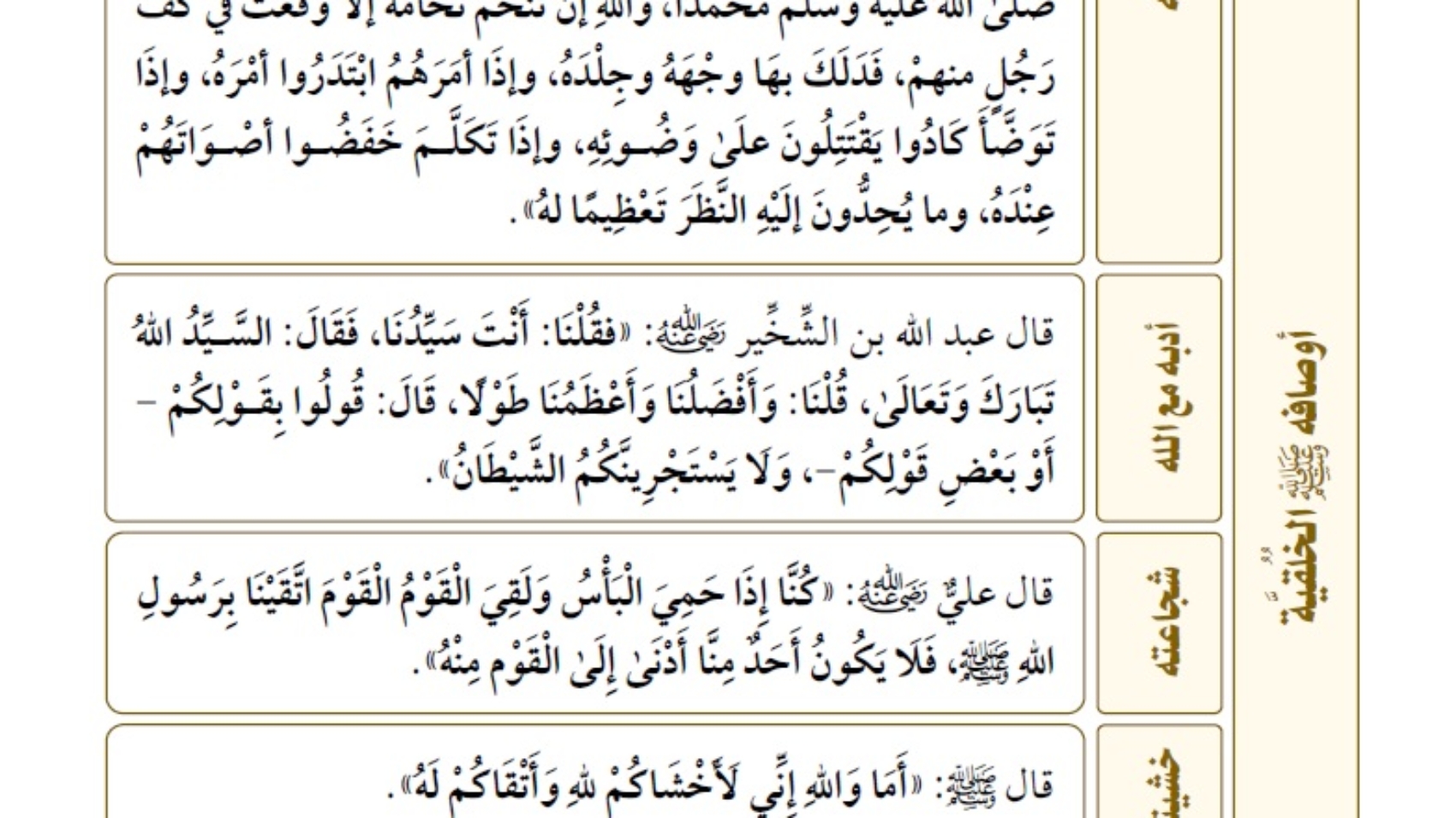 أخلاق النبي من كتاب المختصر المفيد لسيرة النبي صلى الله عليه وسلم ش هيثم سرحان