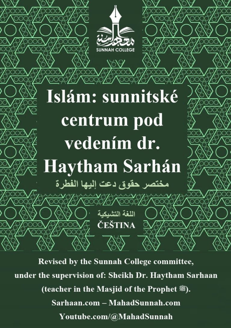 Islám sunnitské centrum pod vedením dr. Haytham Sarhán