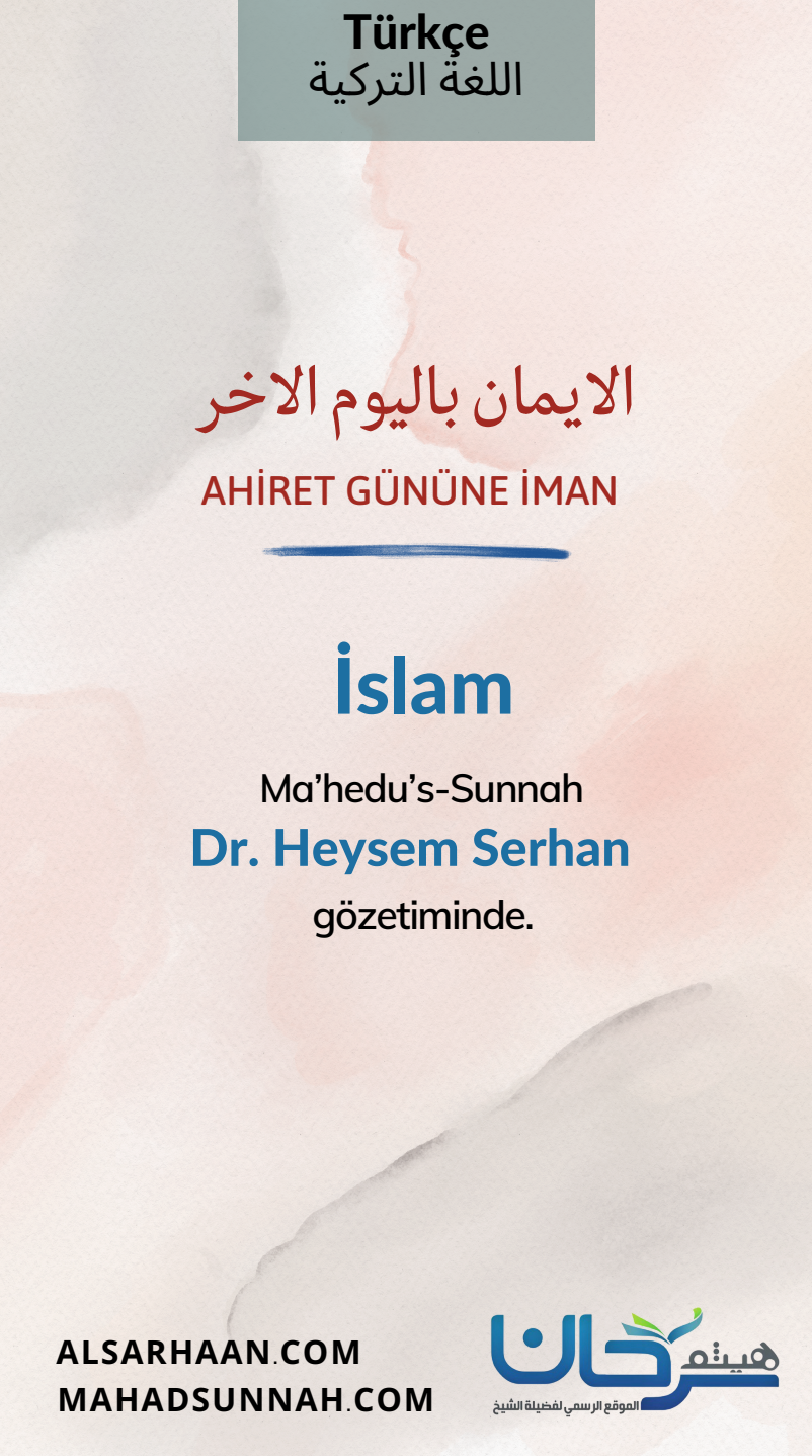 AHİRET GÜNÜNE İMAN