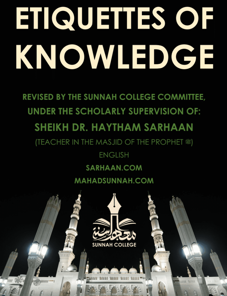 Etiquettes of Knowledge