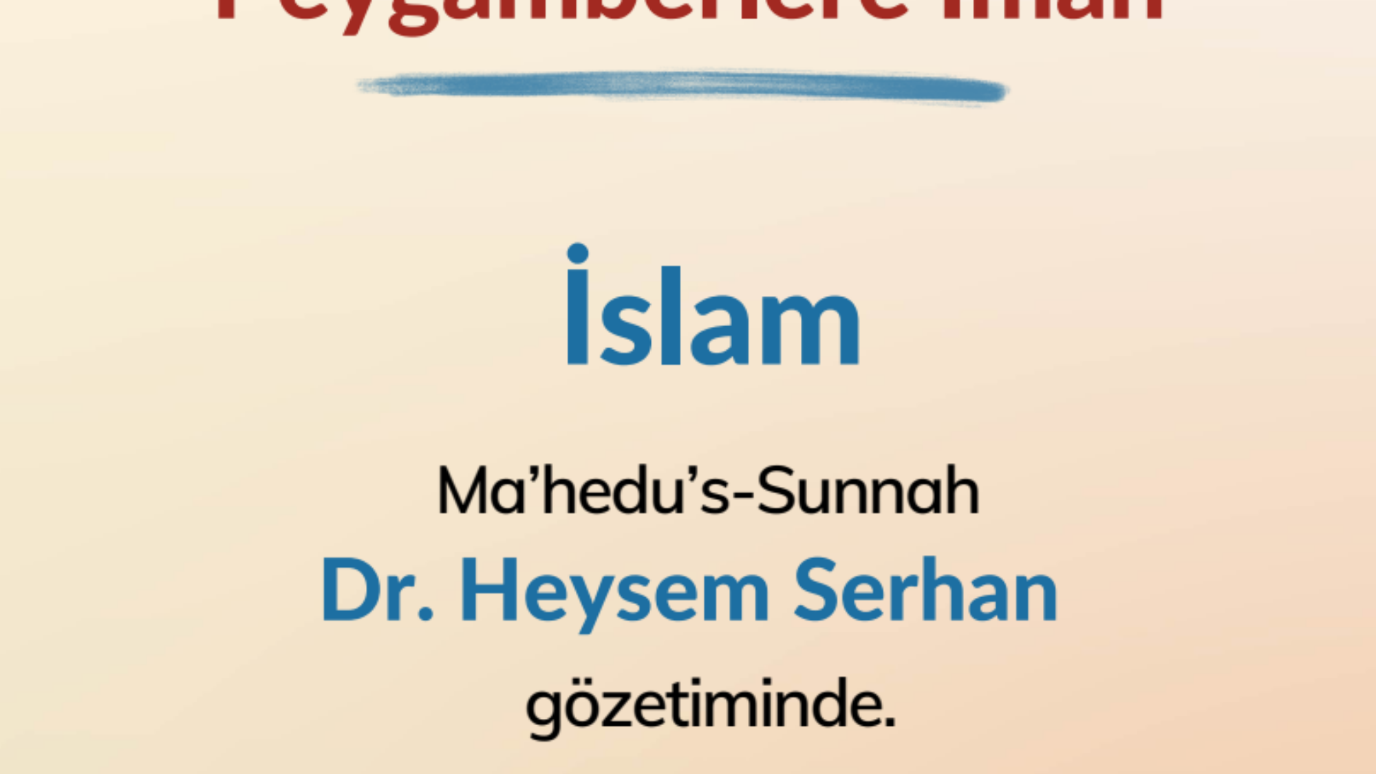 Peygamberlere İman
