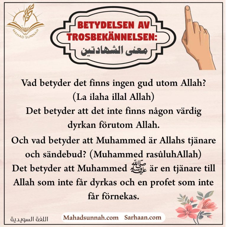 Betydelsen av trosbekännelsen