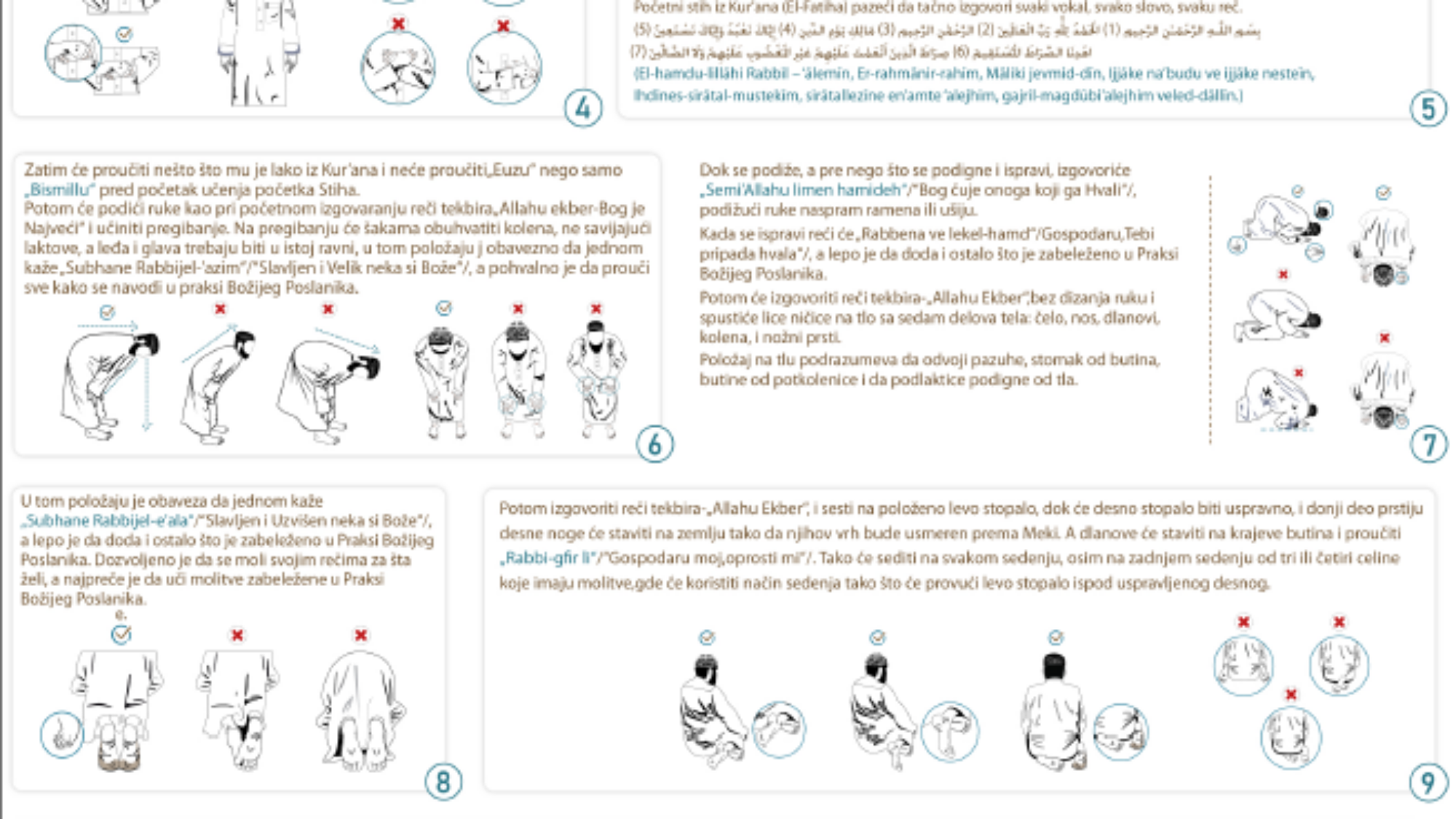 صفة الصلاة صربي