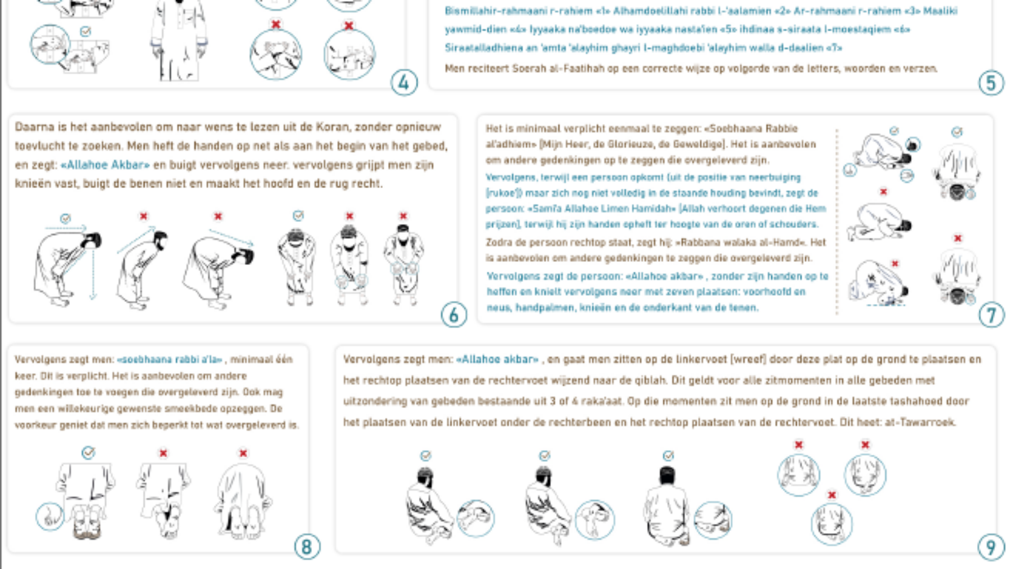 صفة الصلاة هولندي