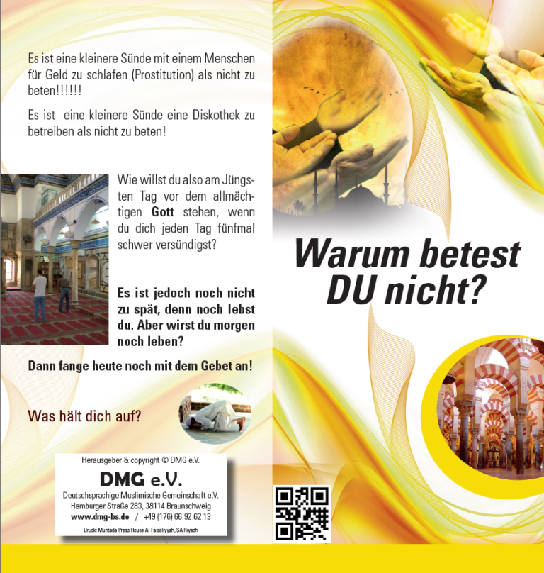 Warum betest DU nicht?