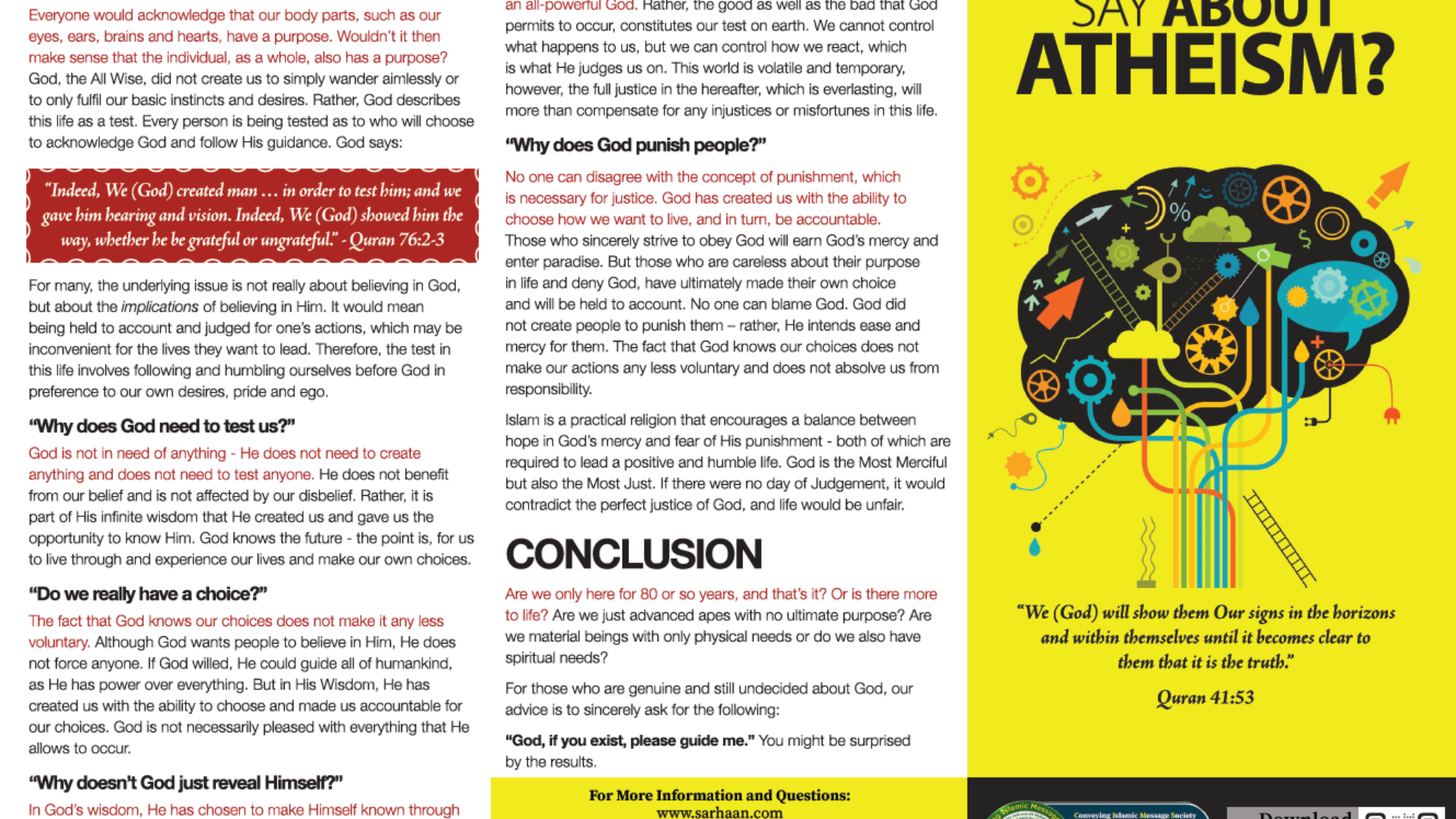 ماذا قال الاسلام