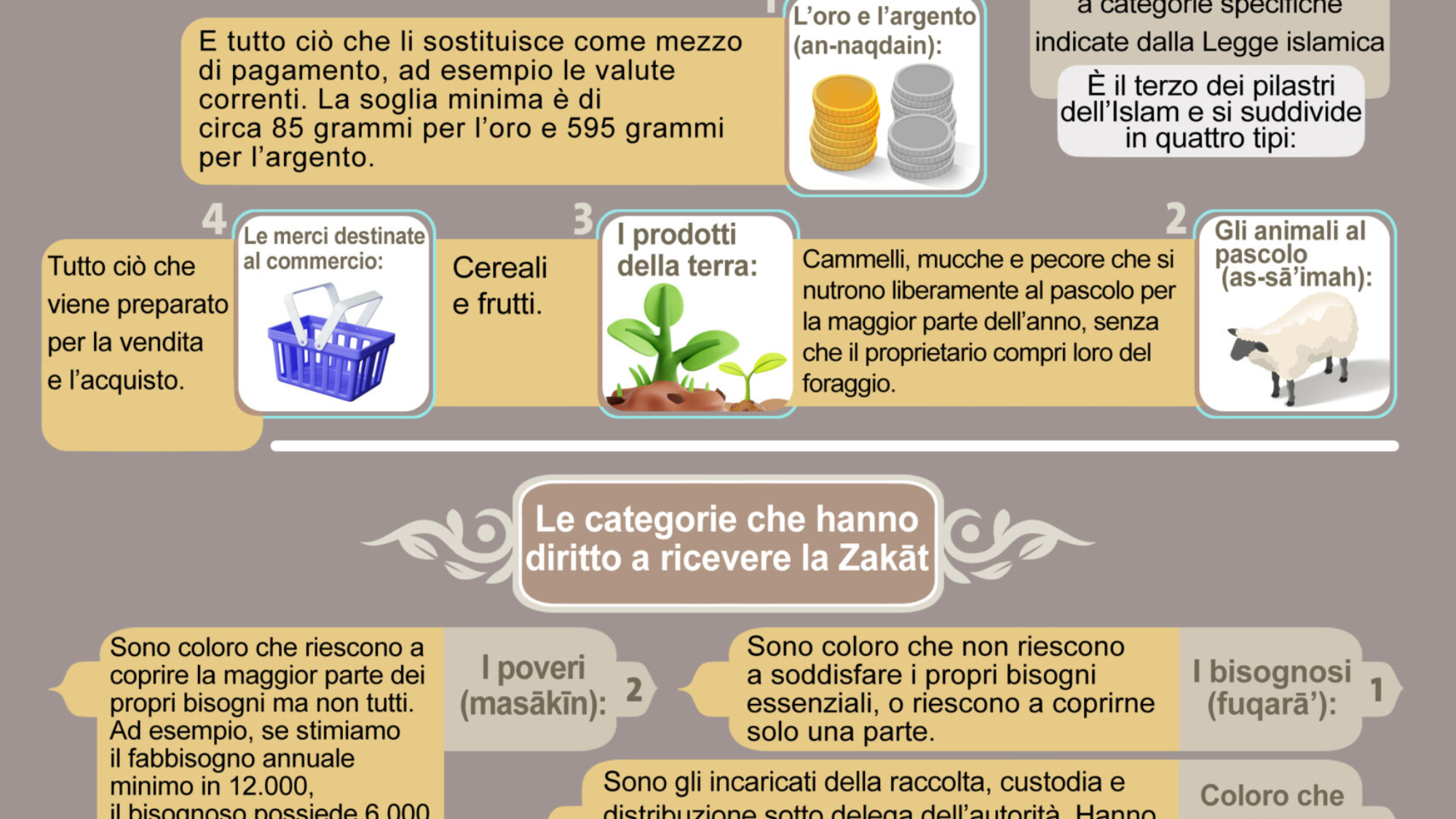 زكاة - ايطالية