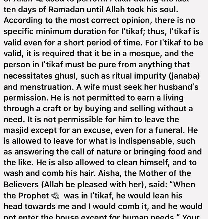 I’tikaf