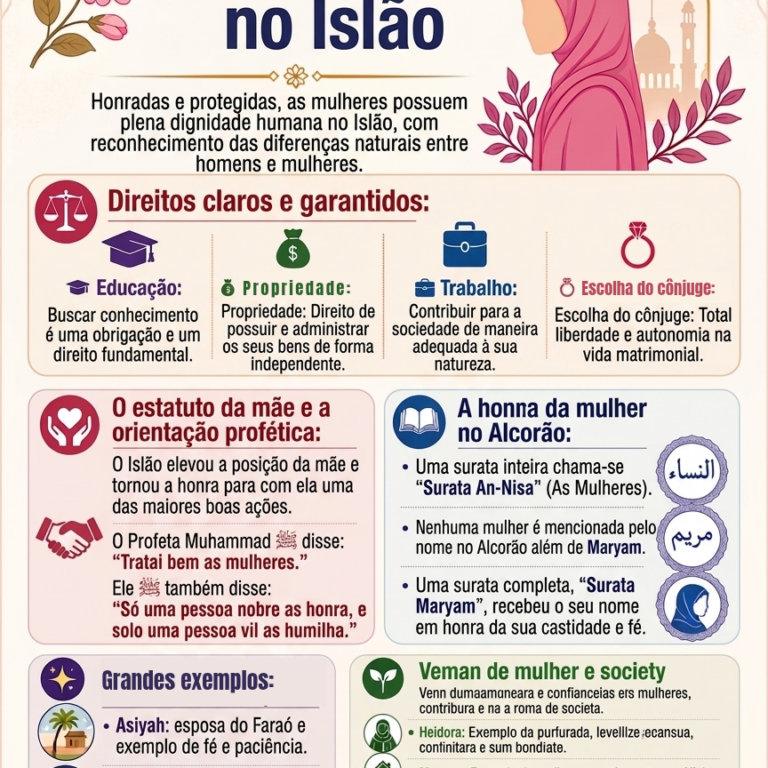 🌸 As mulheres no Islão