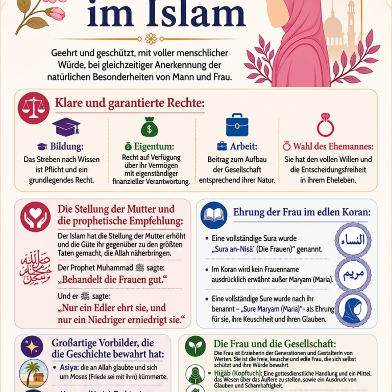 🌸 Die Frau im Islam