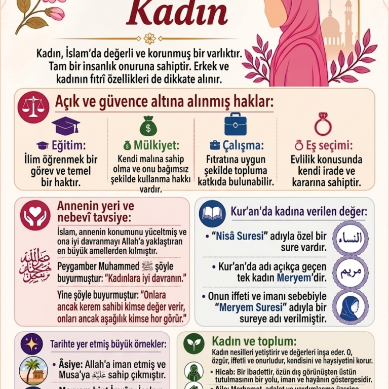 🌸 İslam’da Kadın
