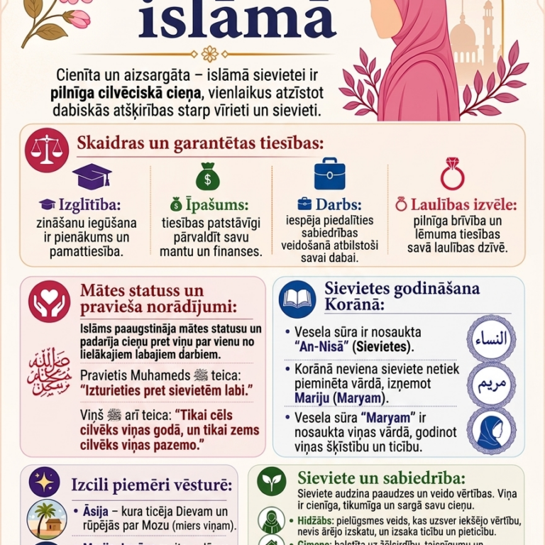 🌸 Sieviete islāmā