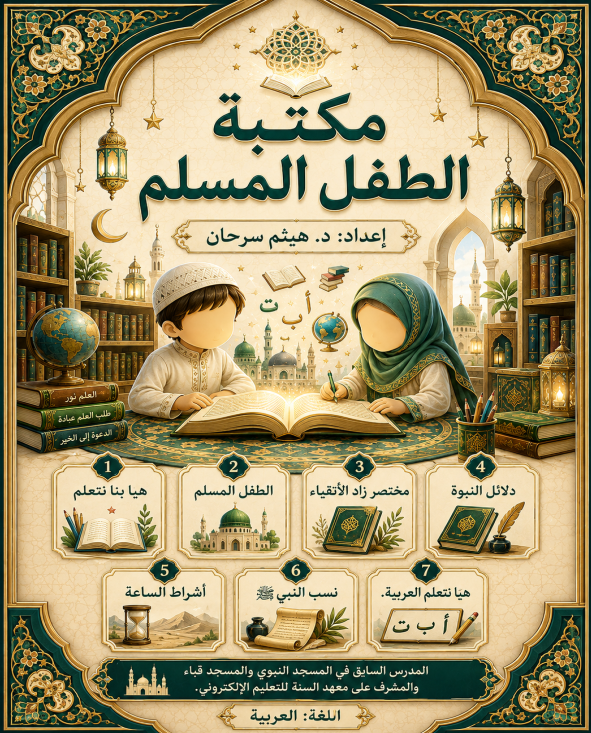 مكتبة الطفل المسلم | إعداد: د. هيثم سرحان