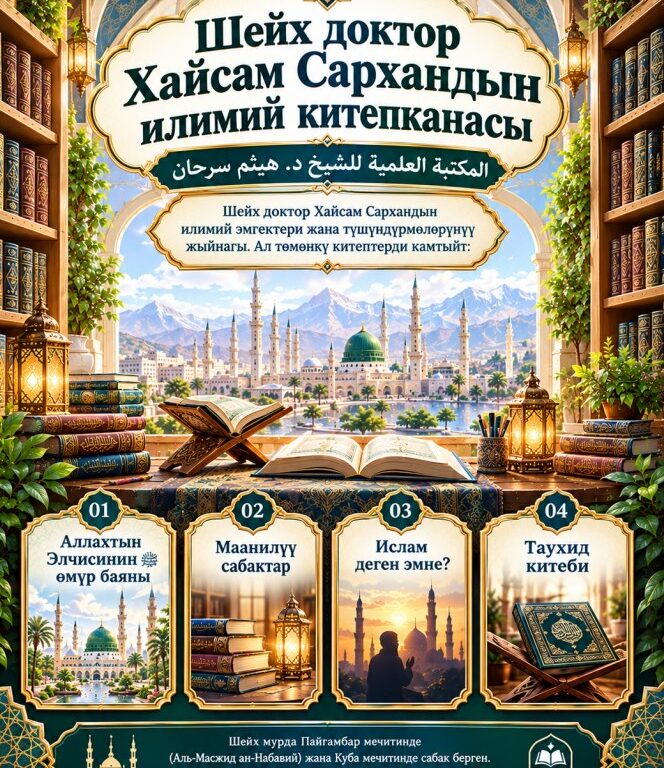 Шейх доктор Хайсам Сархандын илимий китепканасы — المكتبة العلمية للشيخ د. هيثم سرحان