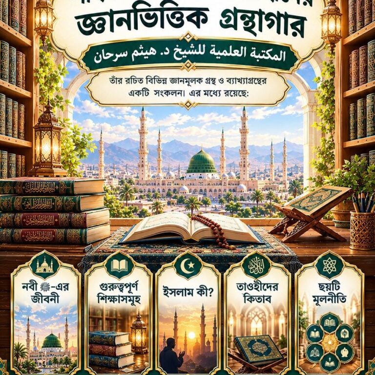 শাইখ ড. হাইসাম সারহানের জ্ঞানভিত্তিক গ্রন্থাগার