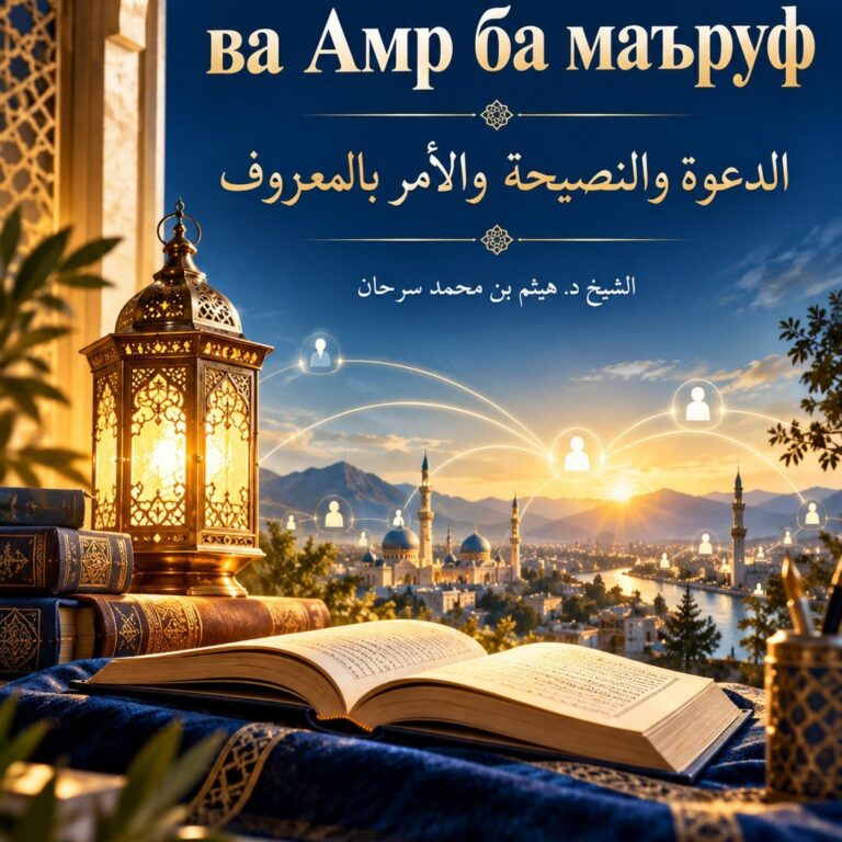Даъват, насиҳат ва амр ба маъруф الدعوة والنصيحة والأمر بالمعروف