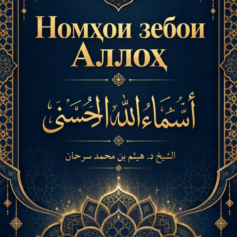 Номҳои зебои Аллоҳ  أسماء الله الحسنى