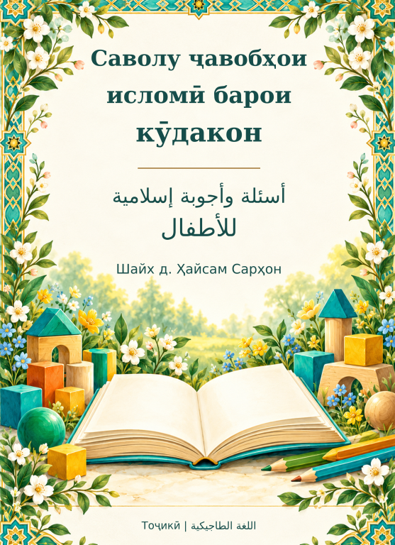📗 Саволҳои исломӣ барои кӯдакон  أسئلة إسلامية للأطفال  Тоҷикӣ | اللغة الطاجيكية