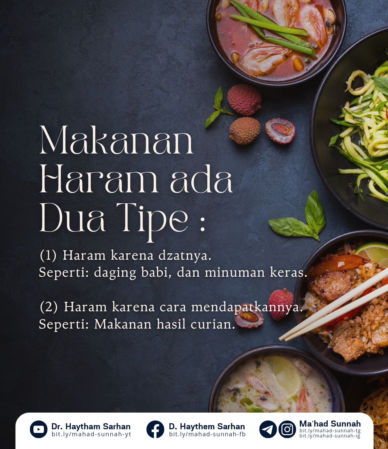 Faidah Singkat dari Adab Makan Dan Minum (02) ~ Al-Sarhaan