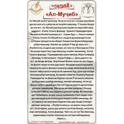 «Ал-Муҷиб»