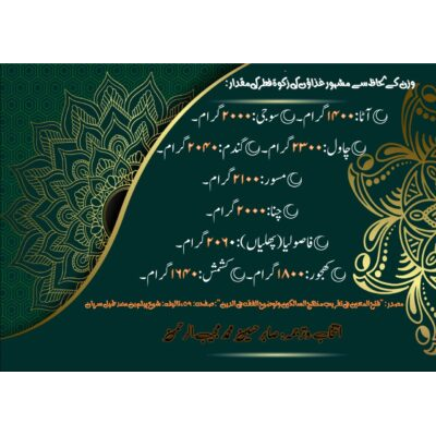 صدقہ فطر کا حکم