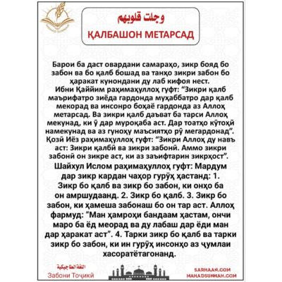 ҚАЛБАШОН МЕТАРСАД