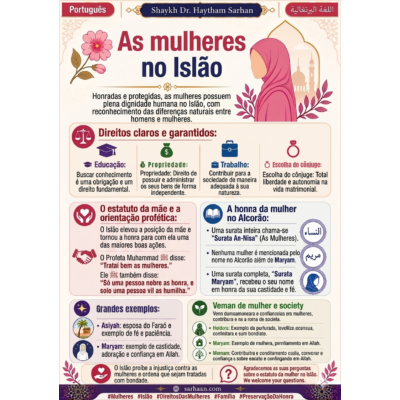 🌸 As mulheres no Islão