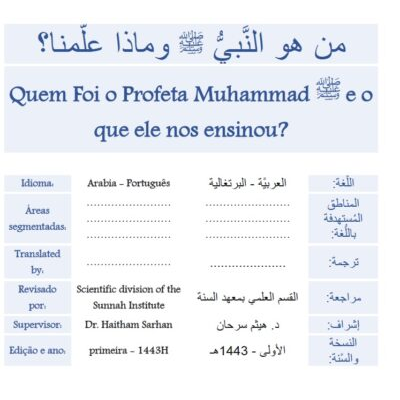 Quem Foi o Profeta Muhammad ﷺ e o que ele nos ensinou?