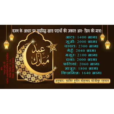 ज़कात अल-पफ़ित्र का हुक्म