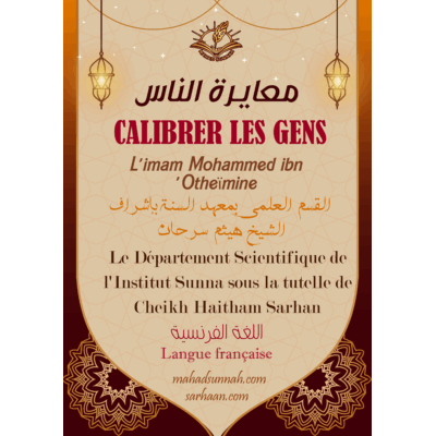 CALIBRER LES GENS