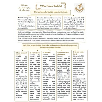 10 Hari Pertama Dzulhijjah