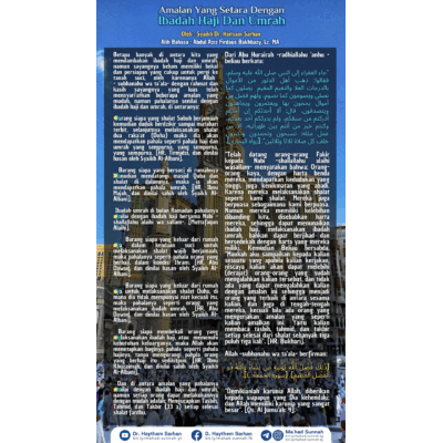 Amalan Yang Setara Dengan Ibadah Haji Dan Umrah (Al-Sarhaan)