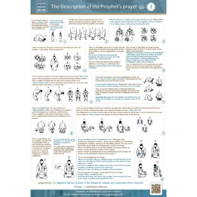 The description of the Prophet's prayer