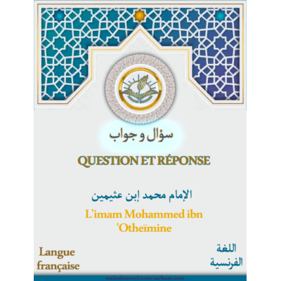 QUESTION ET RÉPONSE