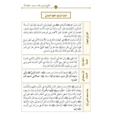 الهجرة والغزوات من كتاب المختصر المفيد لسيرة النبي صلى الله عليه وسلم ش هيثم سرحان
