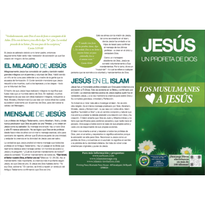 JESÚS - UN PROFETA DE DIOS